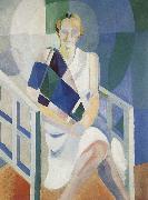 Delaunay, Robert Study of Mrs Ham-s Painting oil painting